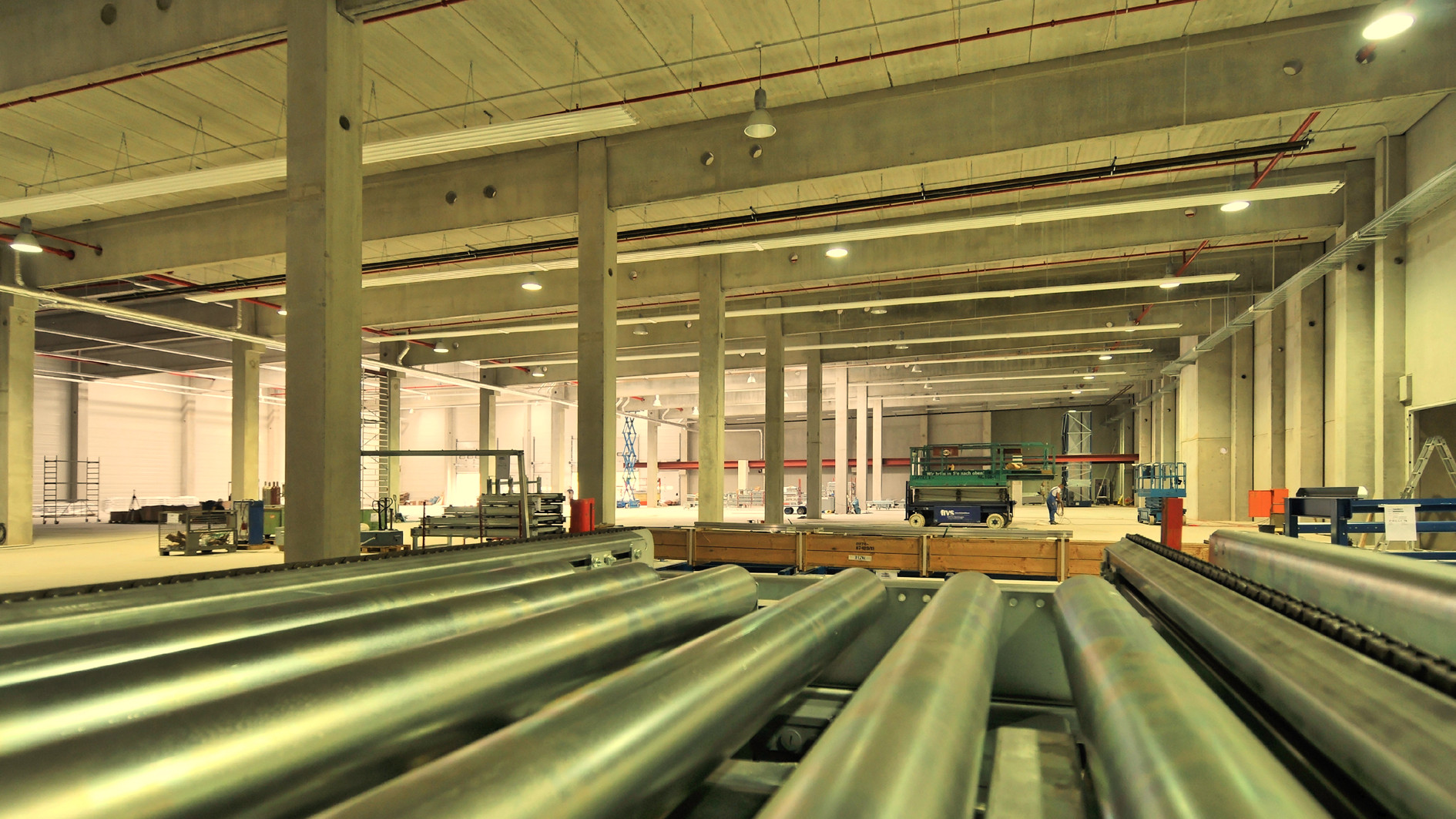 Hochregallager Produktionshalle Reemtsma Langenhagen Gundlach Bau 