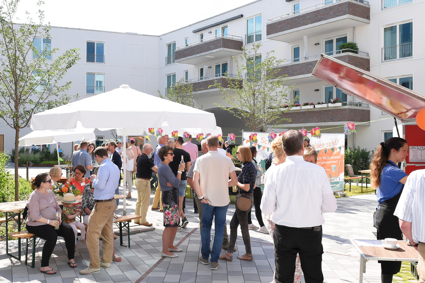 Innenhof Altenbekener Damm_Hoffest 2019 Innenhof Altenbekener Damm_Hoffest 2019