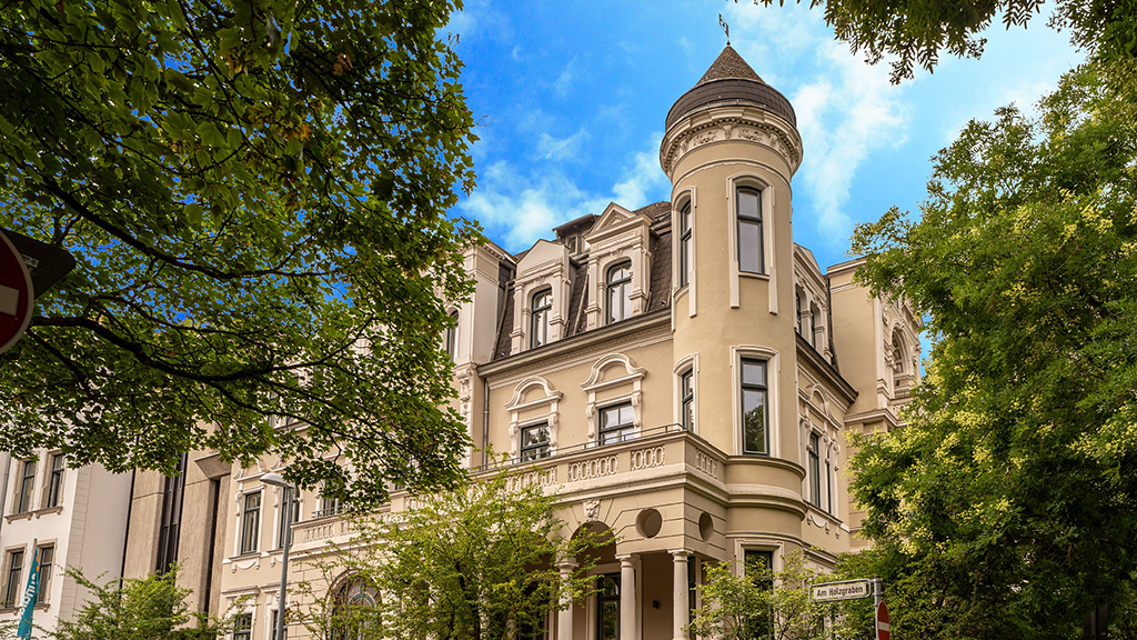 Das Gundlach-Bürohaus in der Straße Am Holzgraben 1 in Hannover.