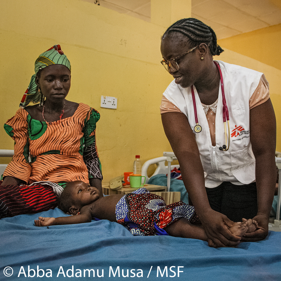 Ärzte ohne Grenzen im Einsatz in Nigeria.