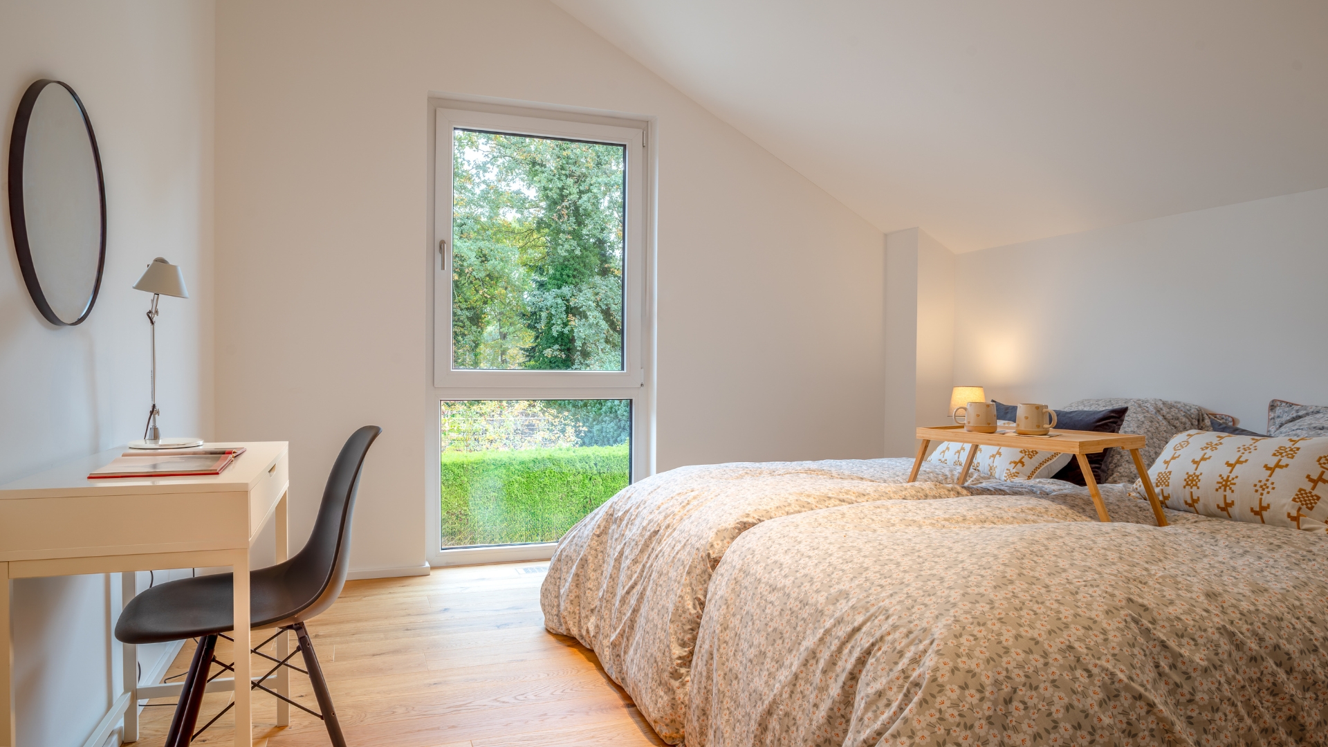 Eltern-Schlafzimmer_Haus kaufen in Hannover_Laheglück_Kfw40-Haus in Hannover-Lahe_Gundlach Bauträger