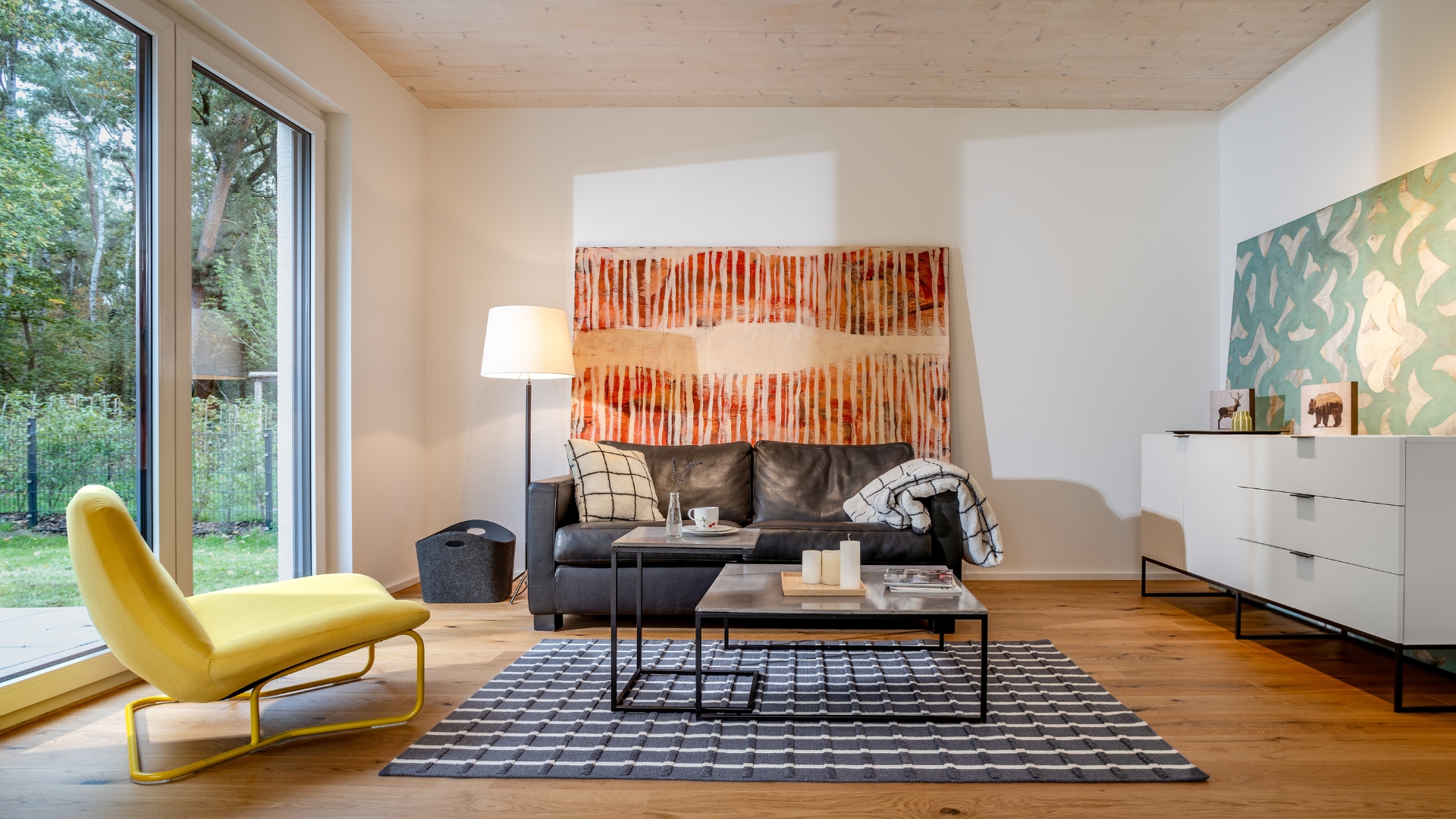 Wohnbereich_Haus kaufen in Hannover_Laheglück_Kfw40-Haus in Hannover-Lahe_Gundlach Bauträger