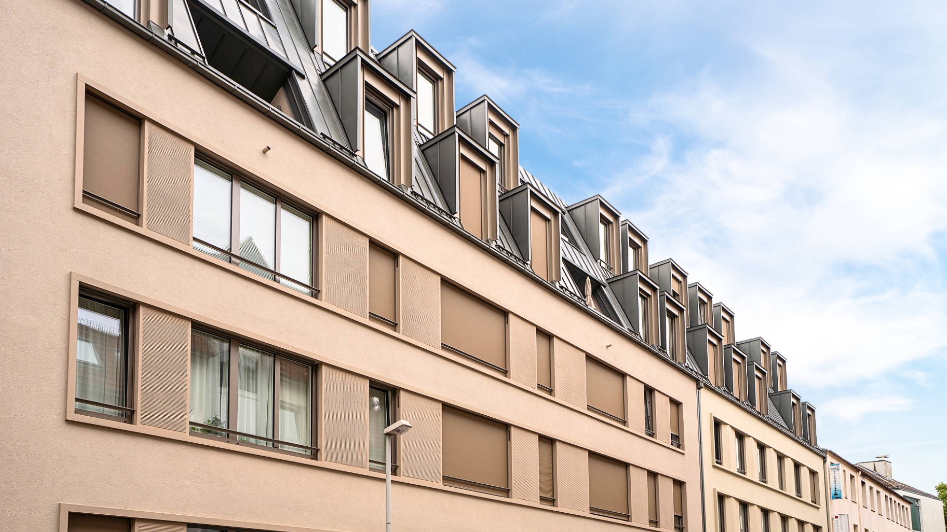 Neubauprojekt mittengrün in Hannover mit moderner Architektur