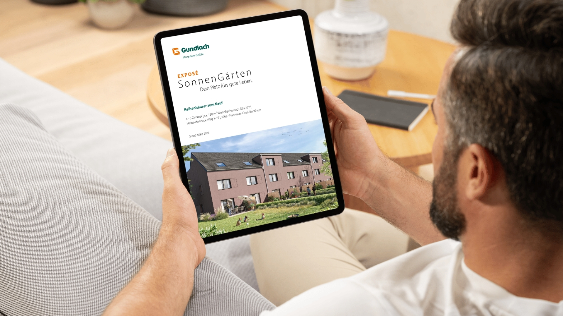 Jetzt Exposé anfordern und persönliche Beratung zu unseren Neubauimmobilien im Verkauf erhalten_Gundlach Bauträger aus Hannover