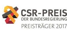 CSR-Preis der Bundesregierung - Preisträger 2017