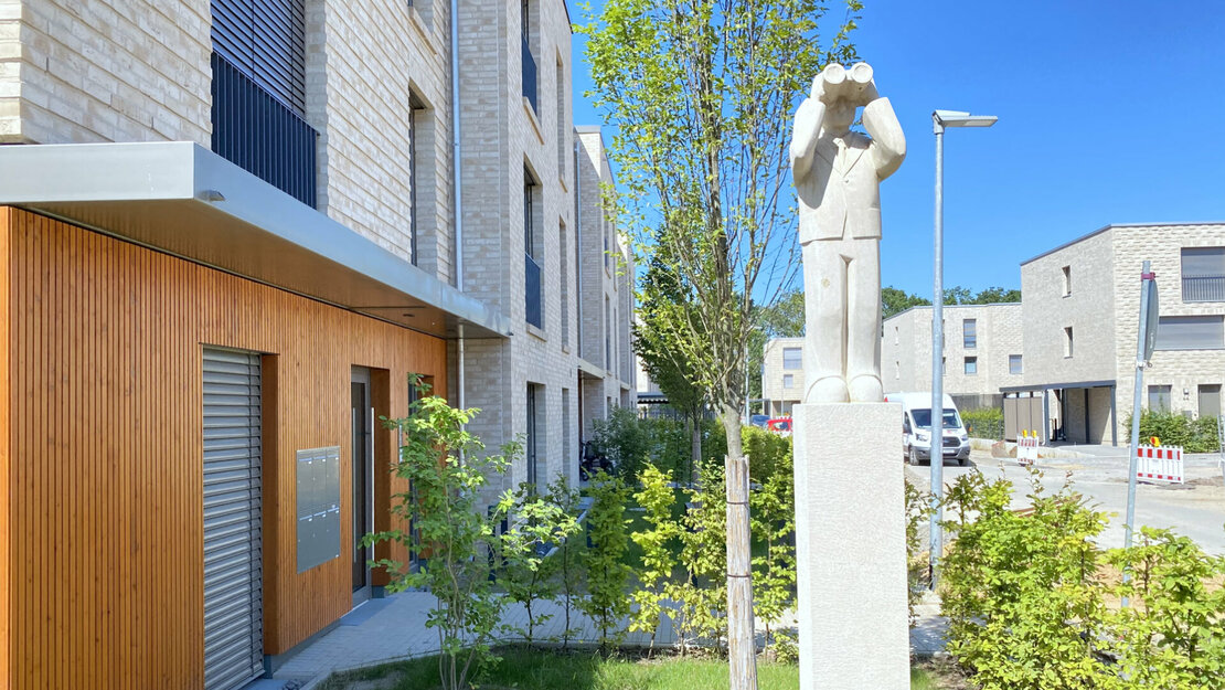 Blick auf Eingangsbereich_Buchfinkstieg_Herzkamp