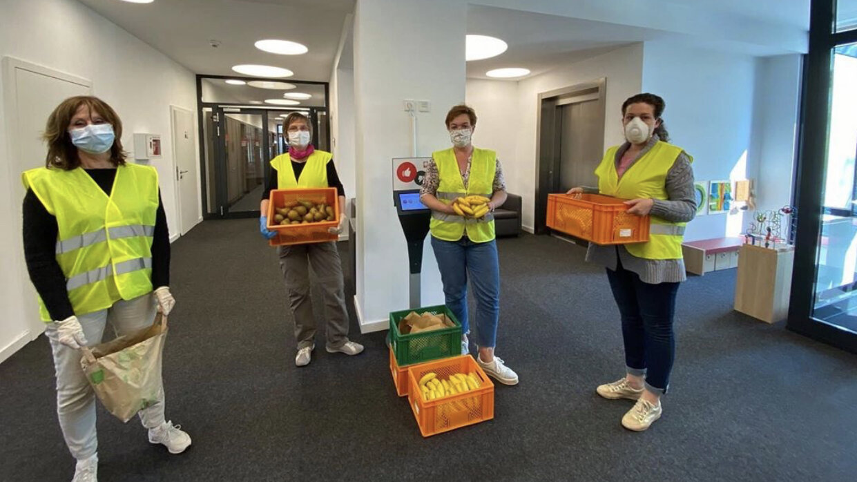 Obst und Getränke Caritas