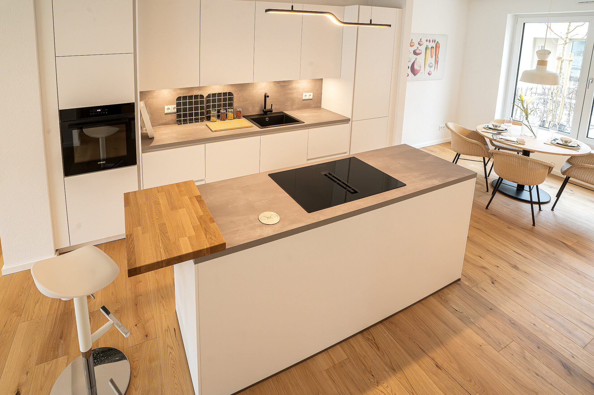 Im Bild: Unser Musterhaus im NEUEN DICHTERVIERTEL 