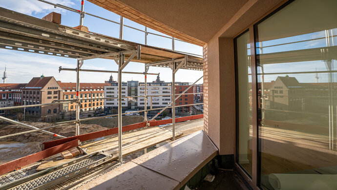 Aussicht_Wohnung kaufen in Hannover Pelikan-Viertel_Gundlach Bauträger