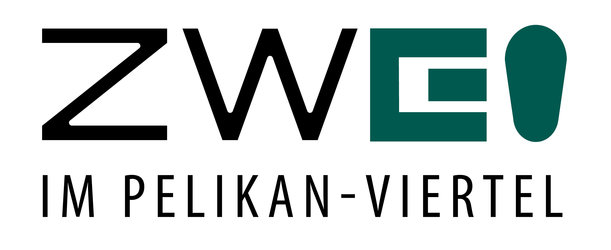 ZWEI im Pelikanviertel_Logo ZWEI im Pelikanviertel_Logo