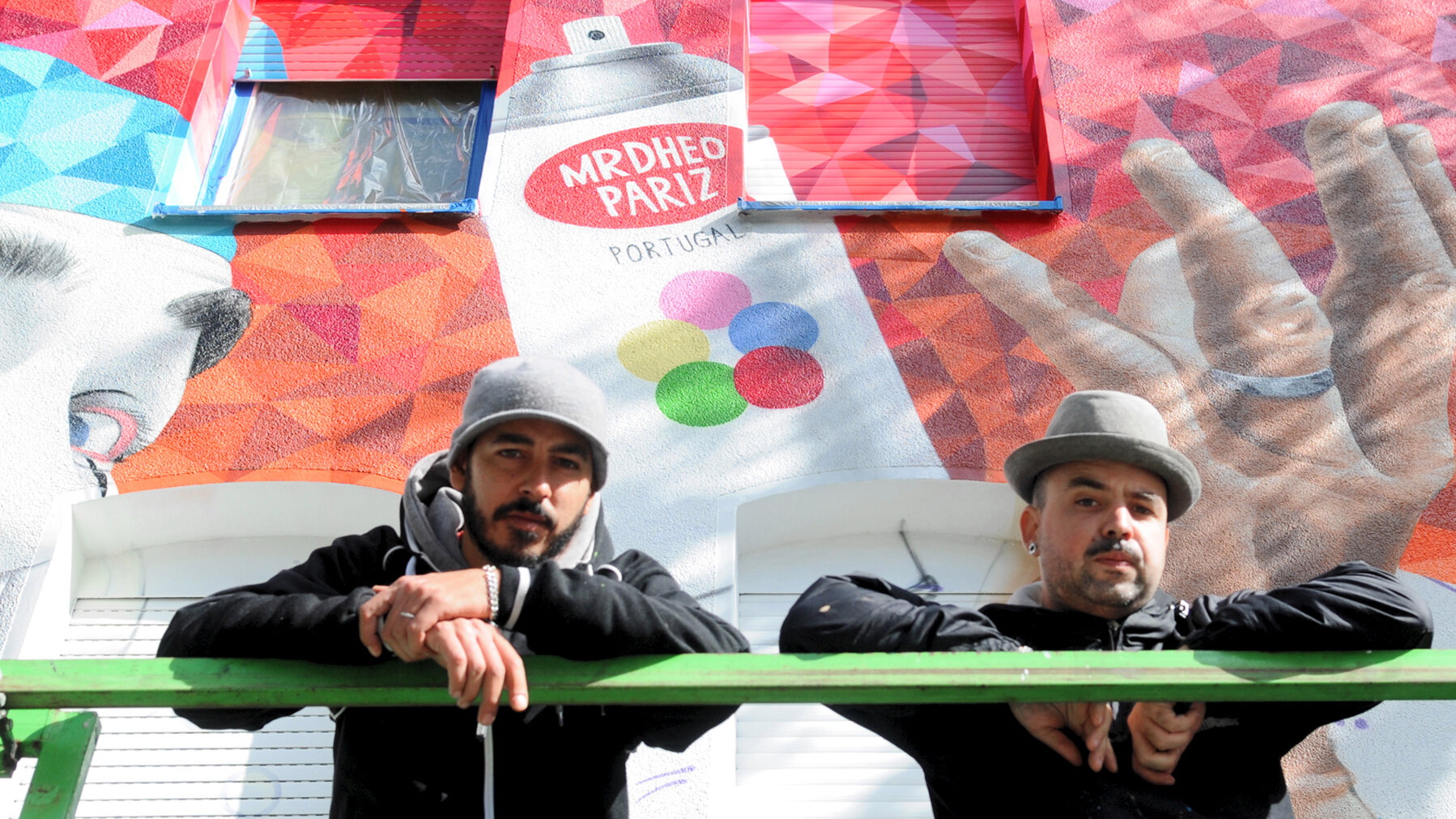 Streetart MrDheo & ParizOne_Gundlach Nachhaltigkeitsbericht