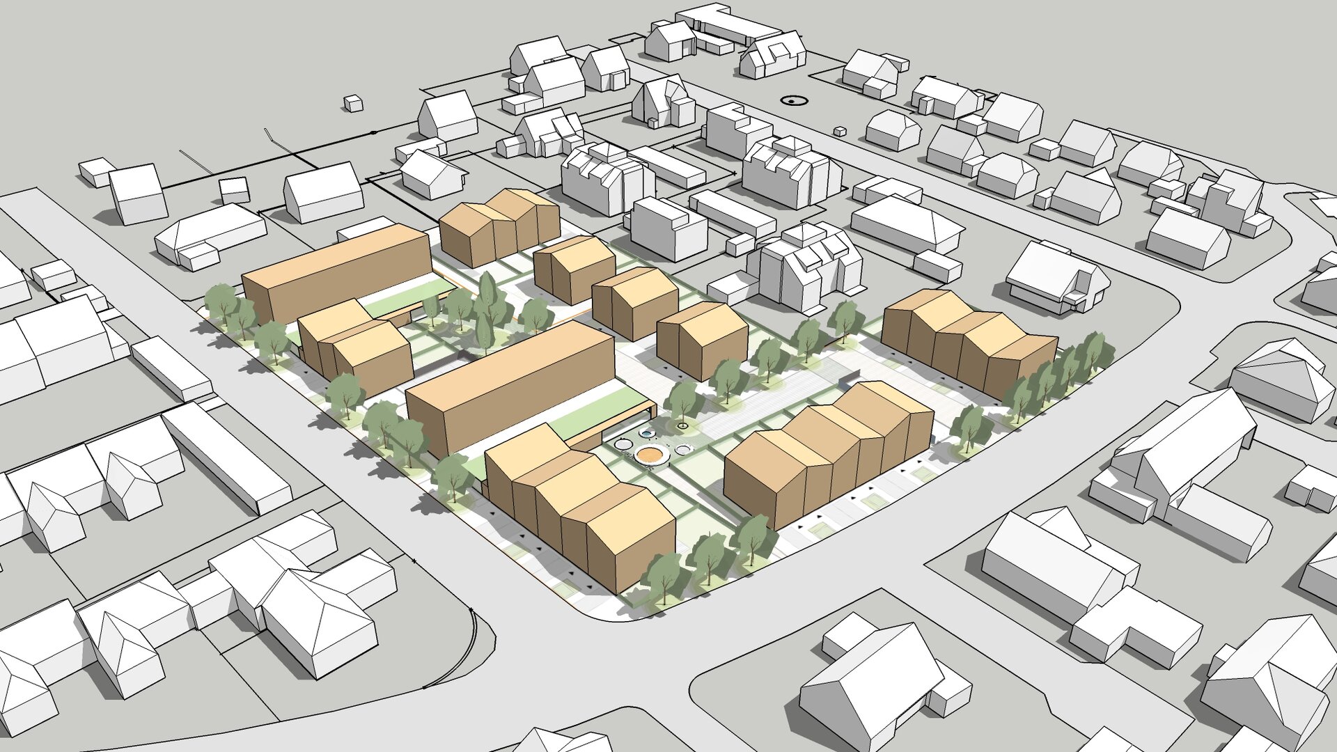 Velber im Brande_Reihenhäuser und Eigentumswohnungen_Hannover Gundlach Bauträger