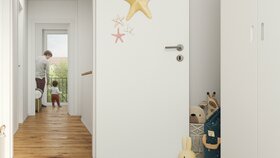 BRICKLYN | Visualisierung Obergeschoss_Flur_Eigentumswohnungen in Hannover-Bemerode kaufen
