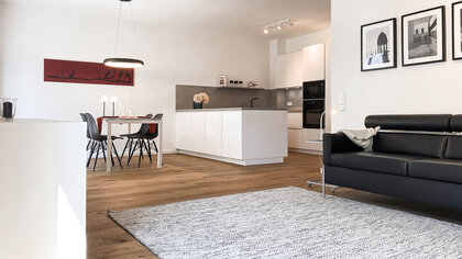 Wohnbereich_Hannover-Bothfeld | bezugsfertige 2‑Zimmer‑Eigentumswohnung mit eigenem Gartenanteil 