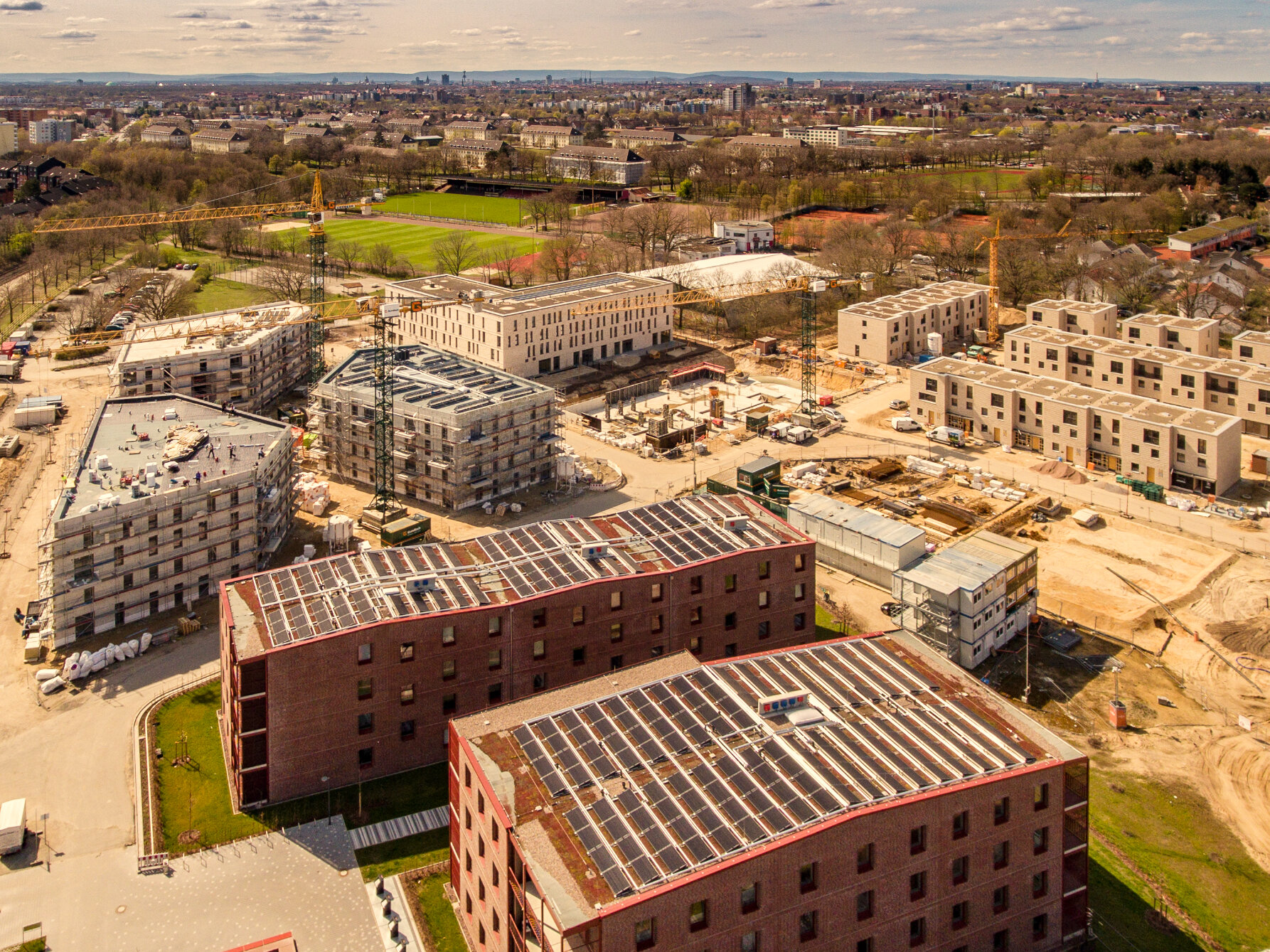 Fotovolatik im Herzkamp_Klimaschonend bauen_Gundlach Nachhaltigkeitsbericht