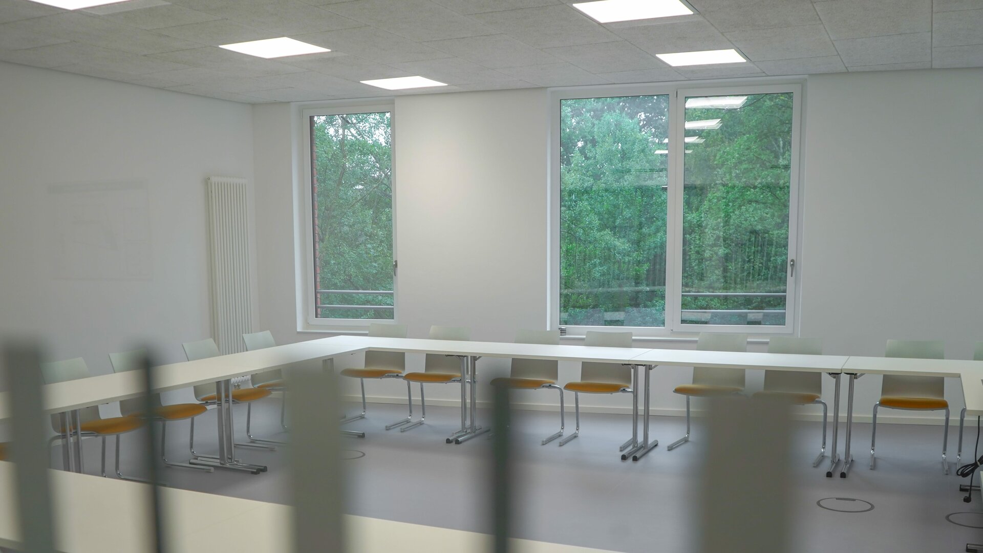 Klassenzimmer in der Schornsteinfegerschule in Hannover - Gundlach Bauunternehmen