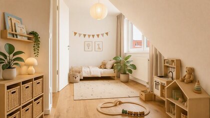 KI Homestaging_Bezugsfertige Reihenhäuser zum Kauf in Hannover-Misburg vom Gundlach Bauträger_Haus kaufen in Hannover