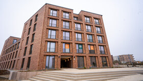 Hauseingang Kattenbrookstrift 146_Wohnung mieten in Hannover-Kronsrode vom Gundlach Wohnungsunternehmen