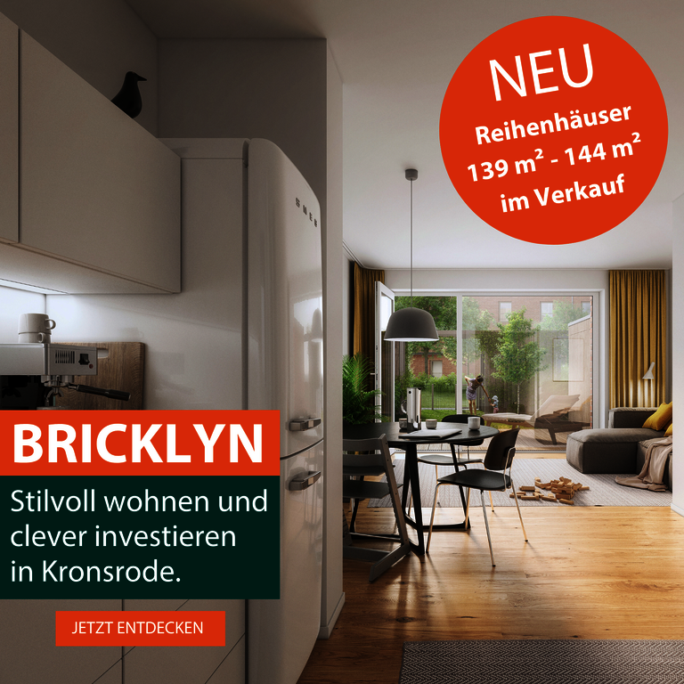 Wohnen, investieren, wohlfühlen – entdecken Sie BRICKLYN