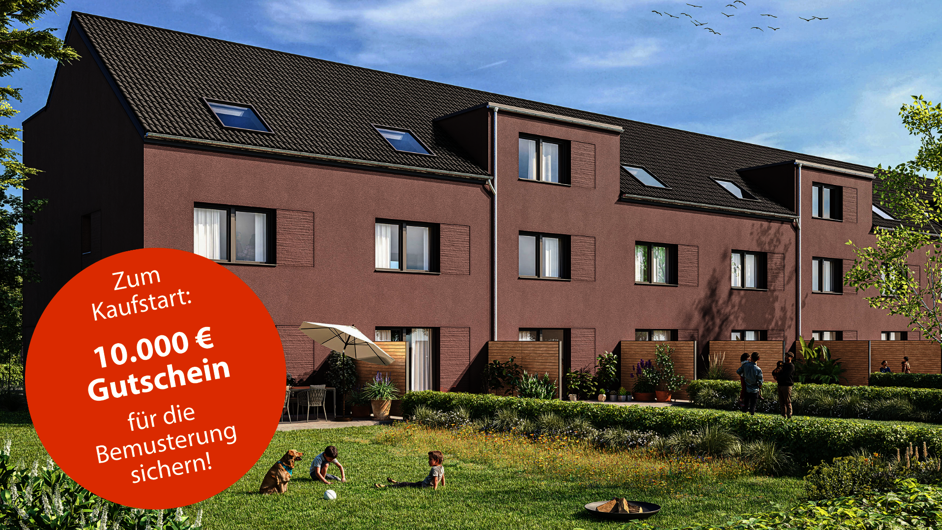 Reihenhaus kaufen in Hannover_Konrad-Lorenz-Platz_Reihenhäuser in Groß-Buchholz kaufen