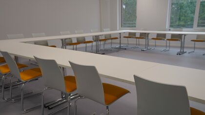 Klassenzimmer in der Schornsteinfegerschule - Gundlach Bauunternehmen