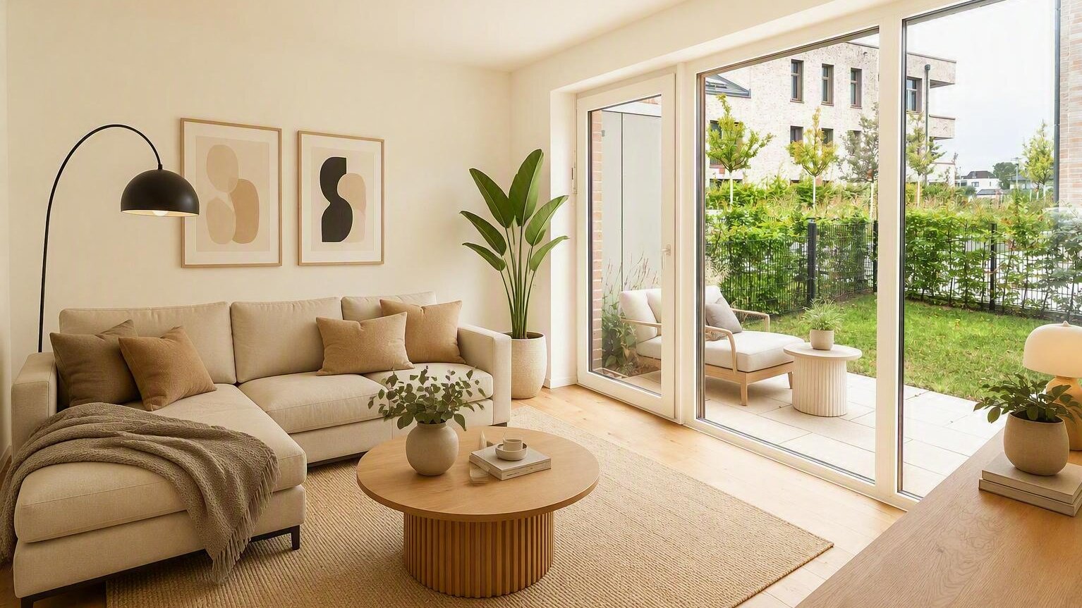KI Homestaging_Bezugsfertige Reihenhäuser zum Kauf in Hannover-Misburg vom Gundlach Bauträger_Haus kaufen in Hannover