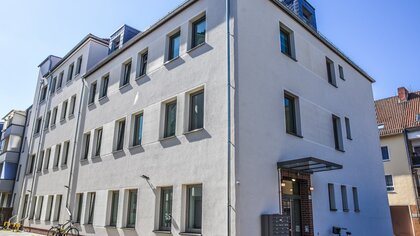 Beispielhafte Fassadensanierung