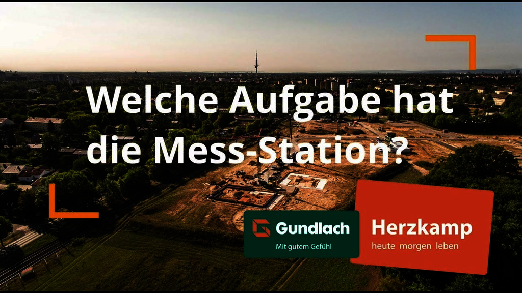 Messstation im Herzkamp - Hannover. Andreas erklärt die Bedeutung.