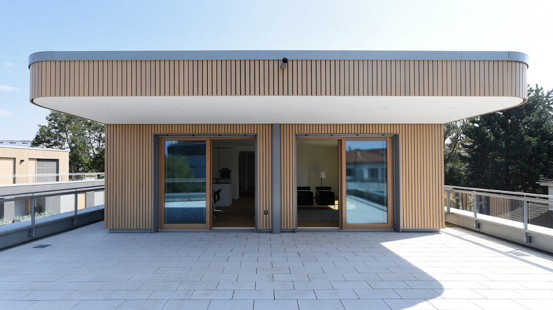 Exklusive Eigentumswohnungen mit mediterranem Flair im Läuferweg_Dachterrasse_Referenzen Gundlach Hannover