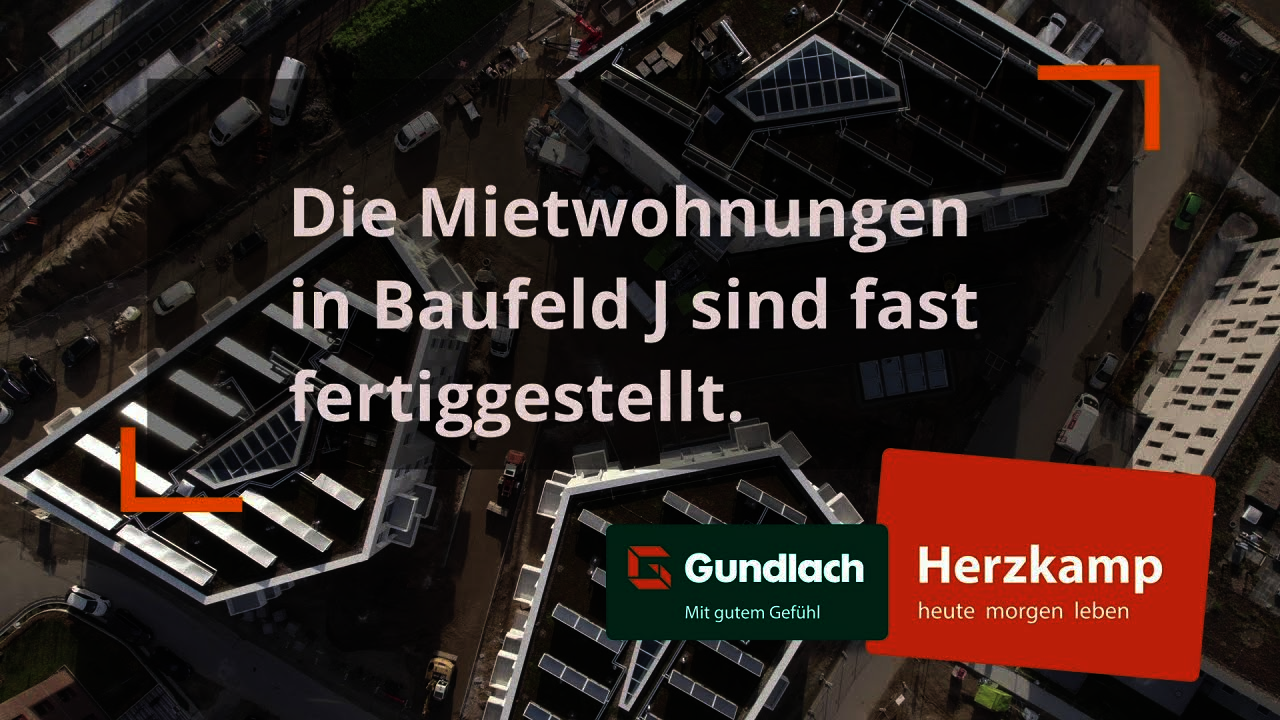 Herzkamp | Die Mietwohnungen sind fast fertiggestellt | Baufeld J | Gundlach