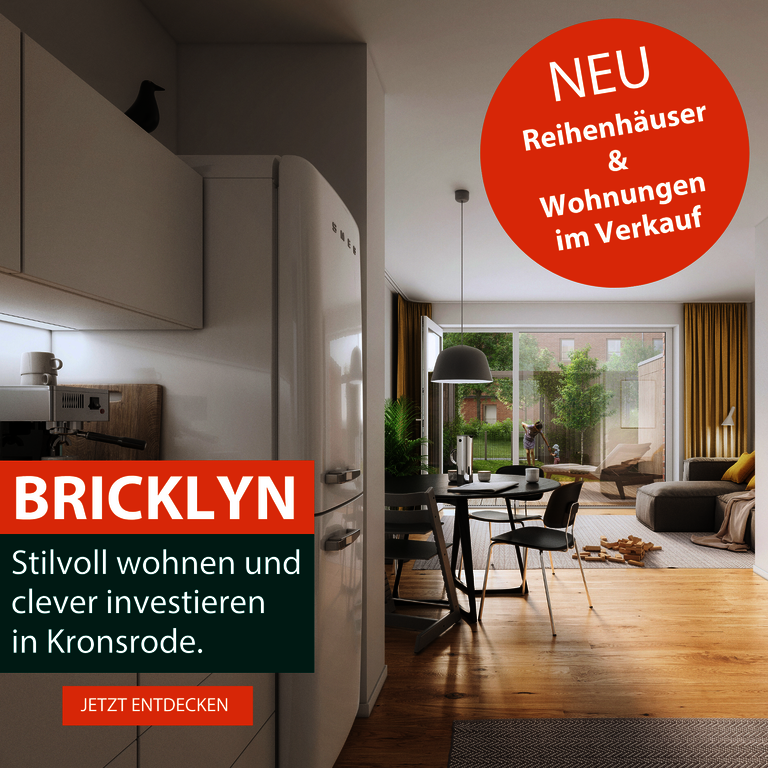 Wohnen, investieren, wohlfühlen – entdecken Sie BRICKLYN