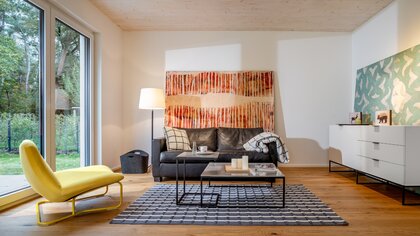 Wohnbereich_Haus kaufen in Hannover_Laheglück_Kfw40-Haus in Hannover-Lahe_Gundlach Bauträger