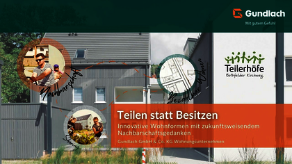 Wohnquartier "Teilerhöfe" | Bezahlbares Wohnen & zukunftsweisende Wohnkonzepte