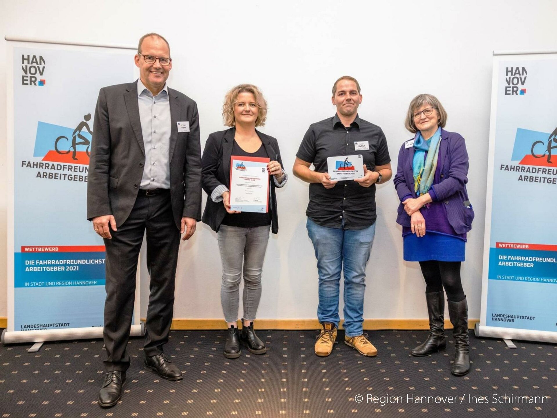 Fahrradfreundlichstes Unternehmen 2021 Fahrradfreundlichstes Unternehmen 2021