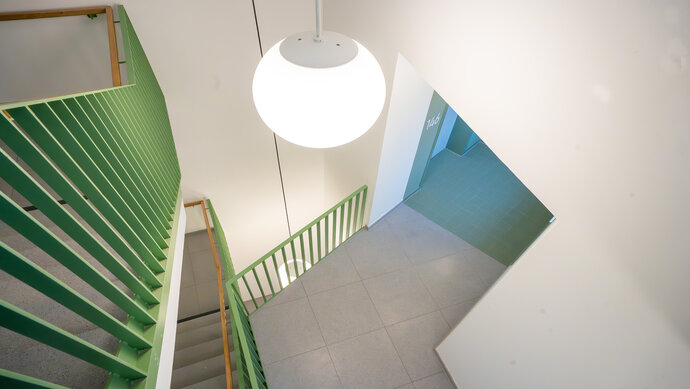 Treppenhaus_Wohnung mit B-Schein mieten in Hannover-Kronsrode In den Belsen 32 vom Gundlach Wohnungsunternehmen