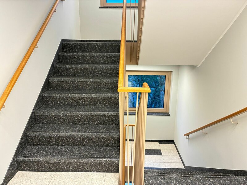 Modernes Treppenhaus