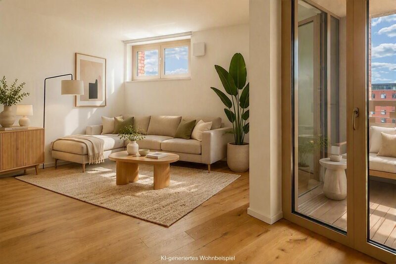 KI-BILD Wohnzimmer   
