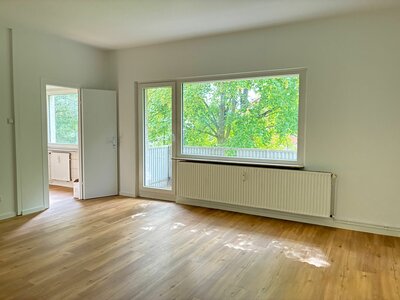 Wohn- und Schlafzimmer