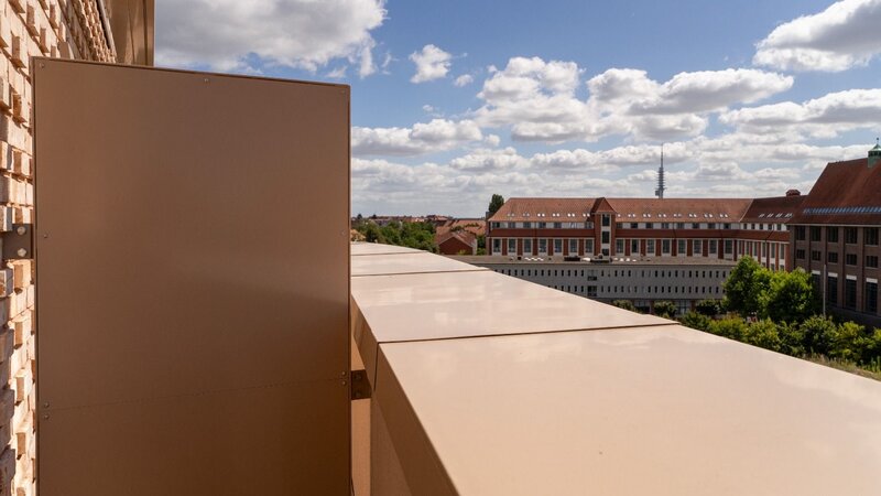 Ausblick vom Franz. Balkon