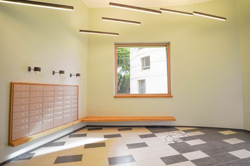 Modernes Foyer im Neubau