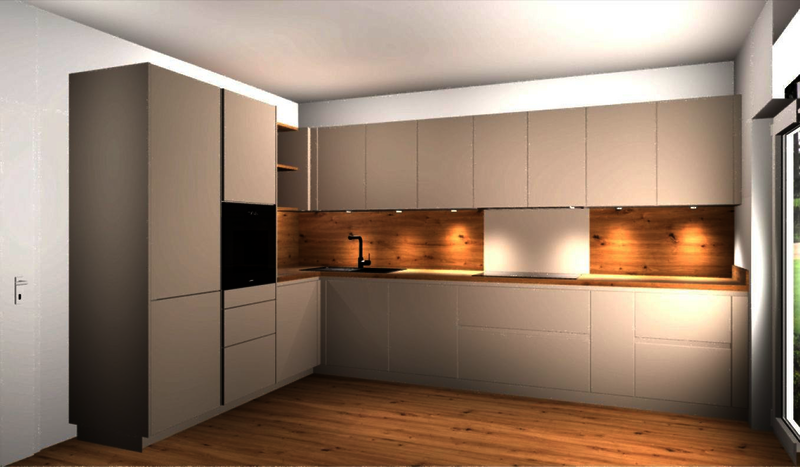 Visualisierung Einbauküche