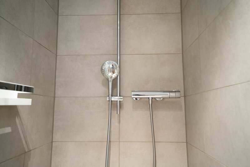 Moderne Duscharmatur