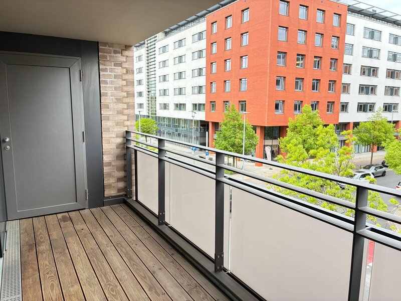 Loggia am Wohnzimmer