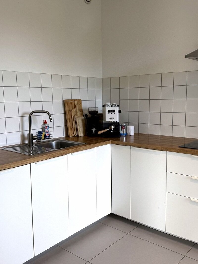 Küche des aktuellen Mieters 