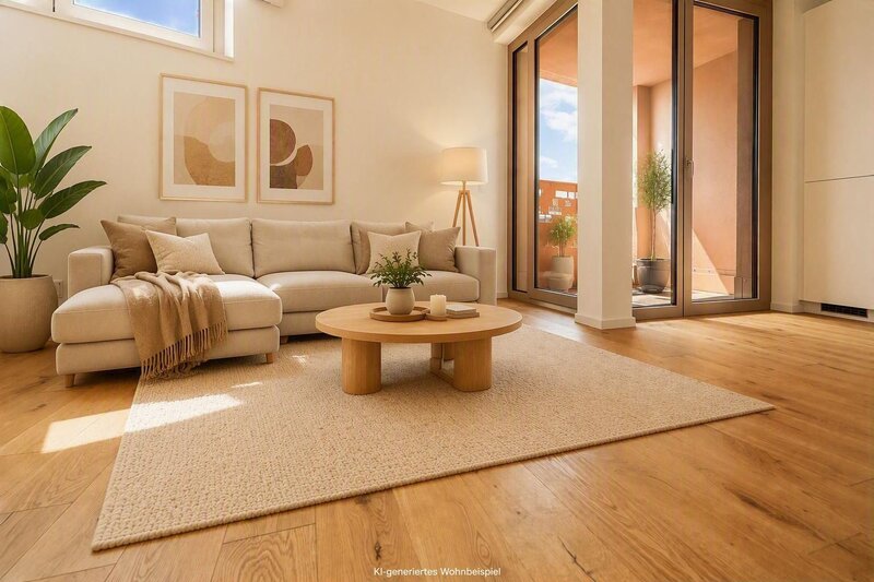 KI-BILD Wohnzimmer 
