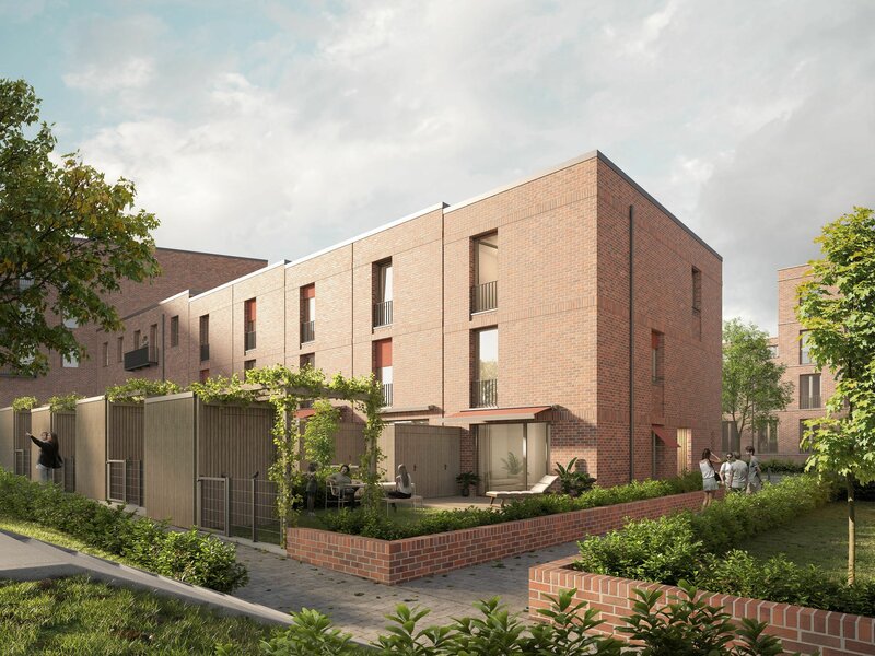 Außenansicht vom Innenhof