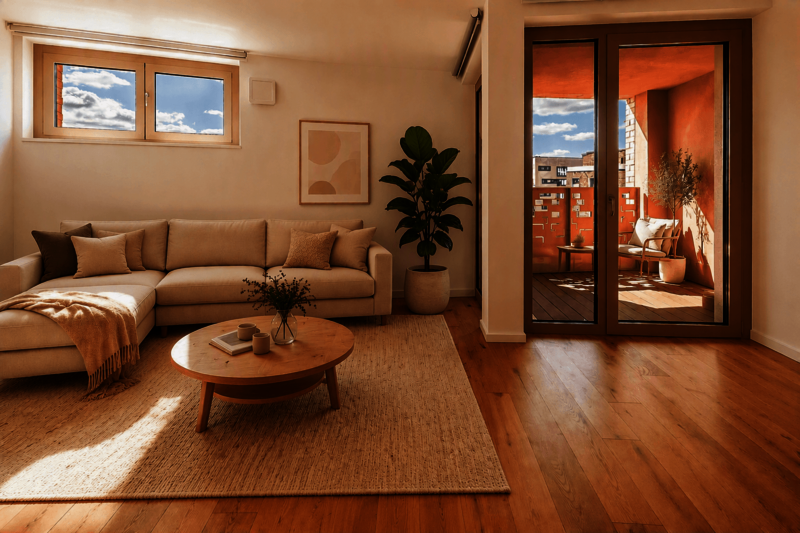 KI-BILD Wohnzimmer  