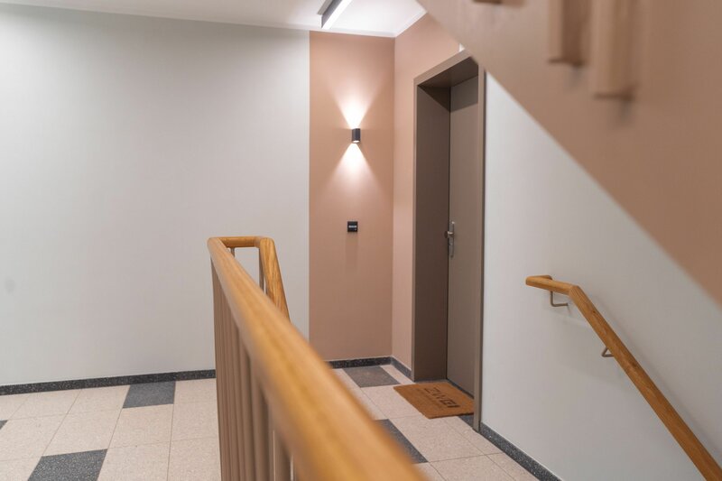 Modernes Treppenhaus