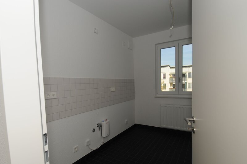 Küche ohne Möbel