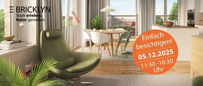 Moderne Wohnung mit Balkon